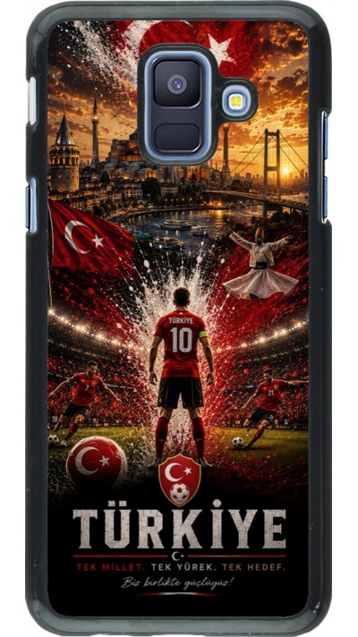 Coque Samsung Galaxy A6 - Football Turquie splash 2026