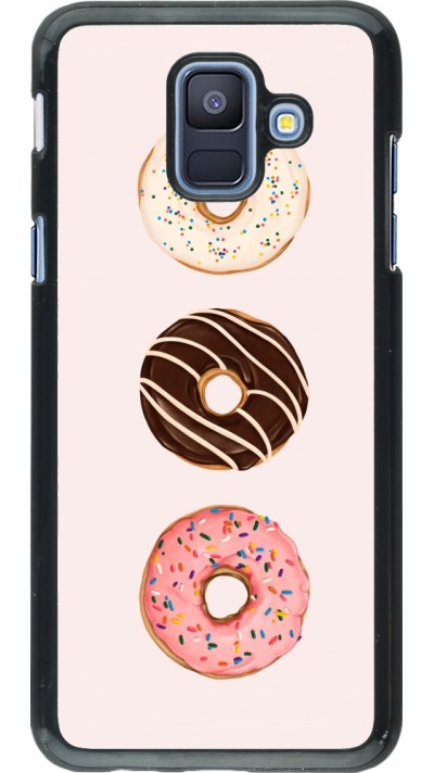 Samsung Galaxy A6 Case Hülle - Spring 23 donuts