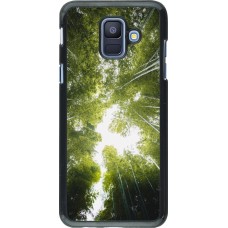 Samsung Galaxy A6 Case Hülle - Spring 23 forest blue sky