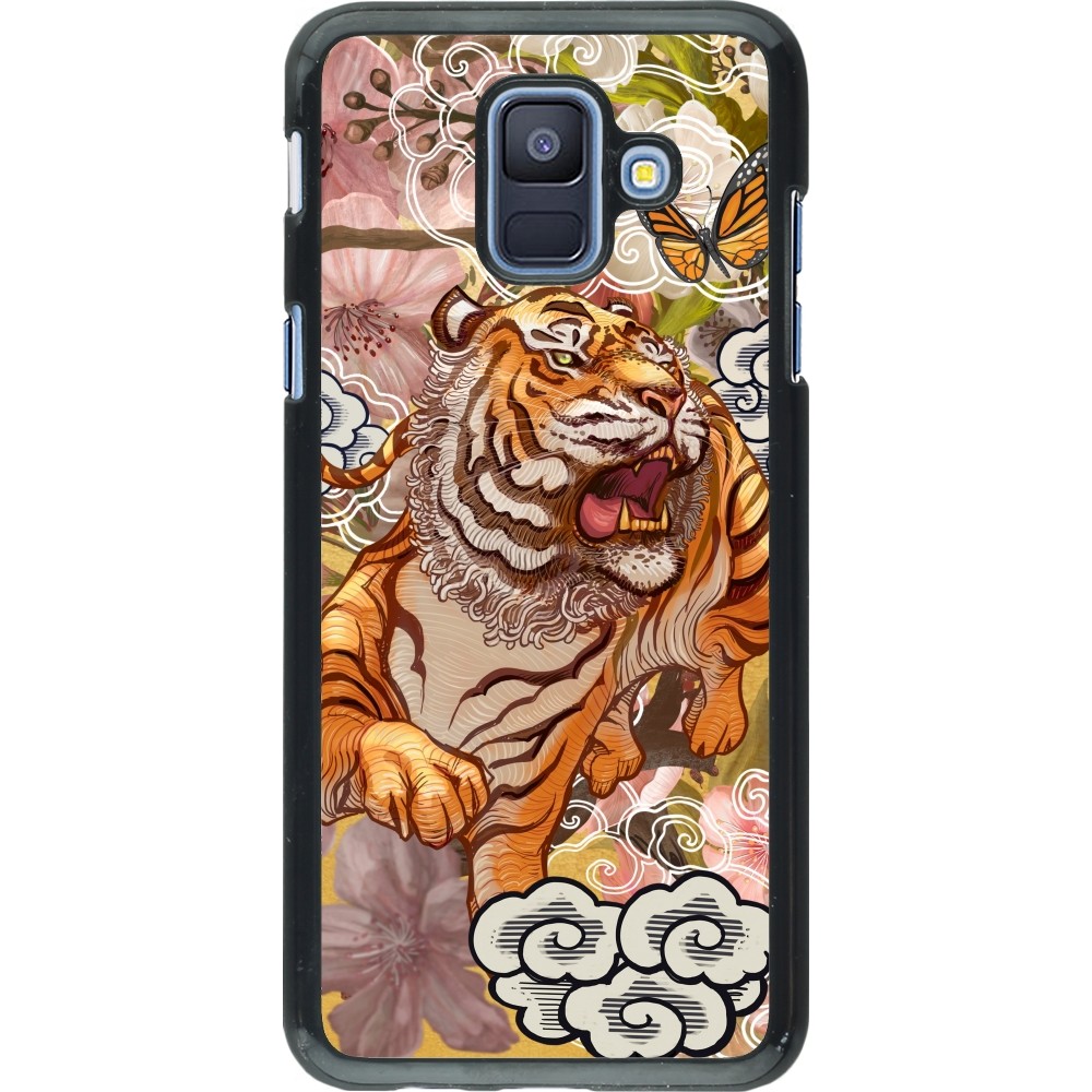 Samsung Galaxy A6 Case Hülle - Spring 23 japanese tiger