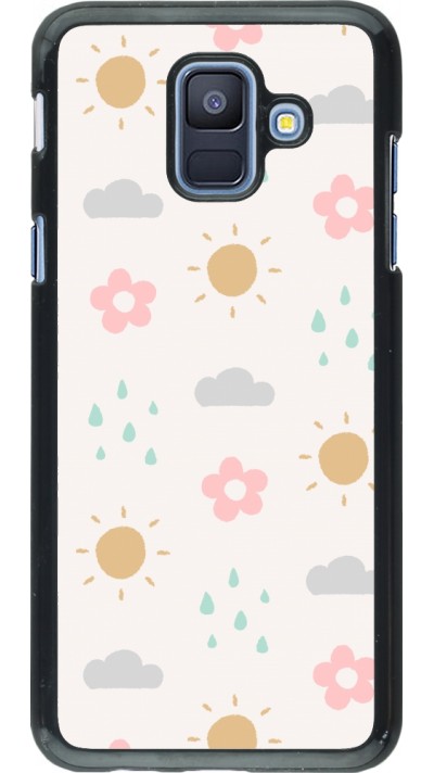 Samsung Galaxy A6 Case Hülle - Spring 23 weather