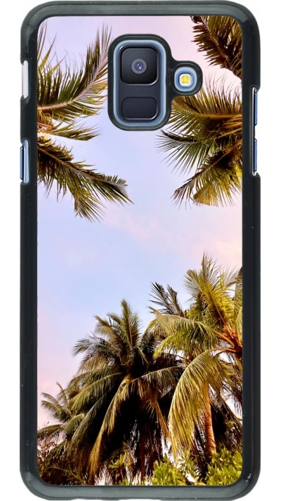 Samsung Galaxy A6 Case Hülle - Summer 2023 palm tree vibe