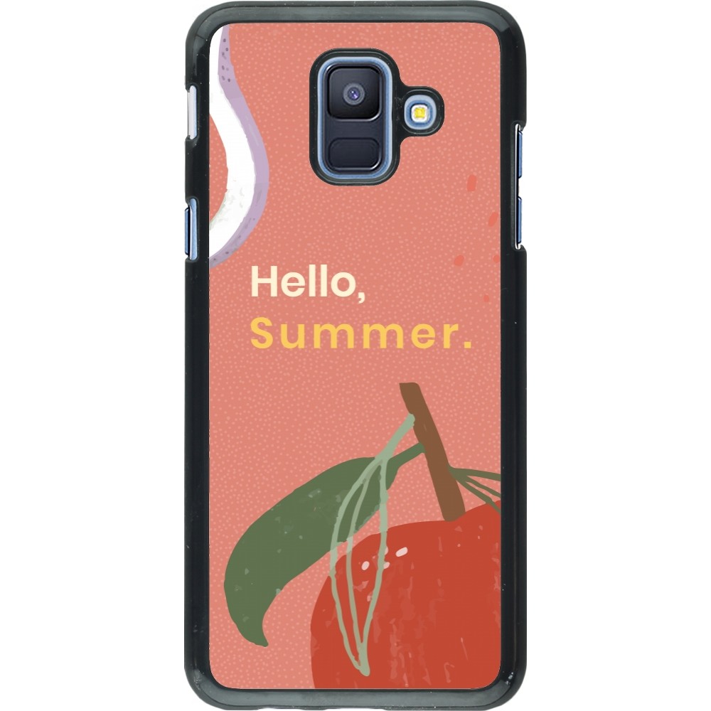 Samsung Galaxy A6 Case Hülle - Summer 2025 Hello summer