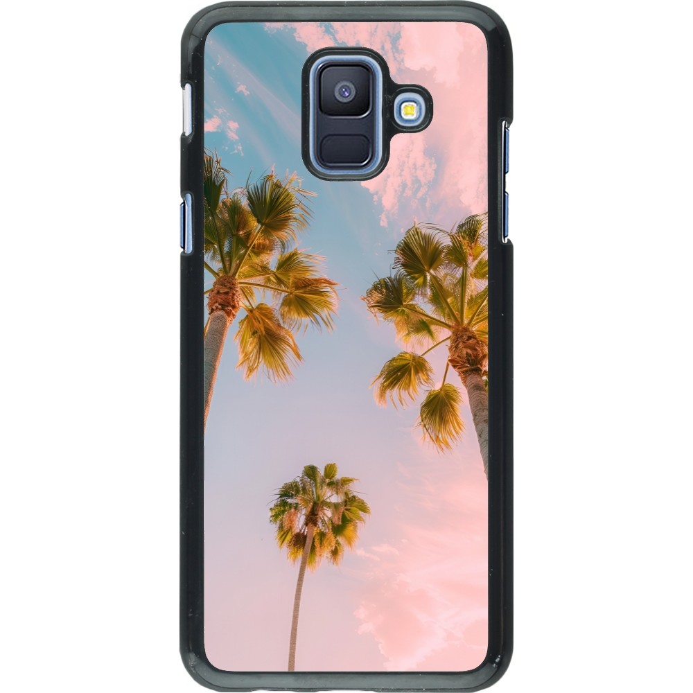 Samsung Galaxy A6 Case Hülle - Summer 2025 Palmiers