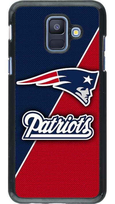 Samsung Galaxy A6 Case Hülle - Super Bowl 26 Patriots 1