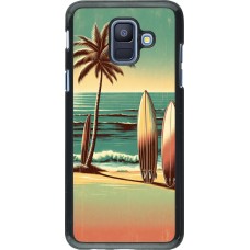 Samsung Galaxy A6 Case Hülle - Surf Paradise