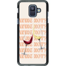 Samsung Galaxy A6 Case Hülle - Wine not