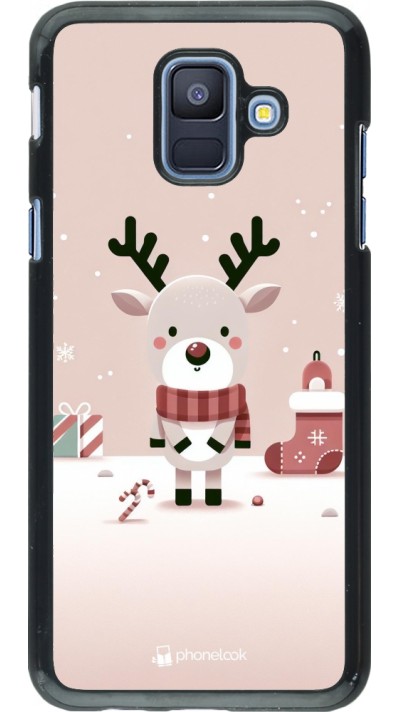 Samsung Galaxy A6 Case Hülle - Weihnachten 2023 Choupinette Rentier