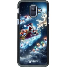 Samsung Galaxy A6 Case Hülle - Weihnachten 2023 Verzauberter Weihnachtsmann