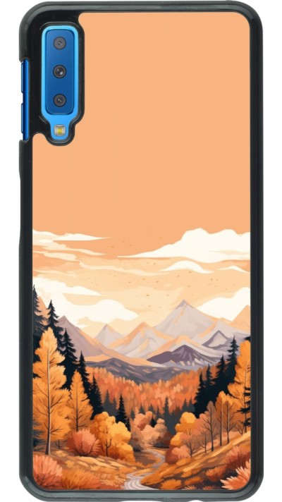 Samsung Galaxy A7 Case Hülle - Autumn 25 Mountains