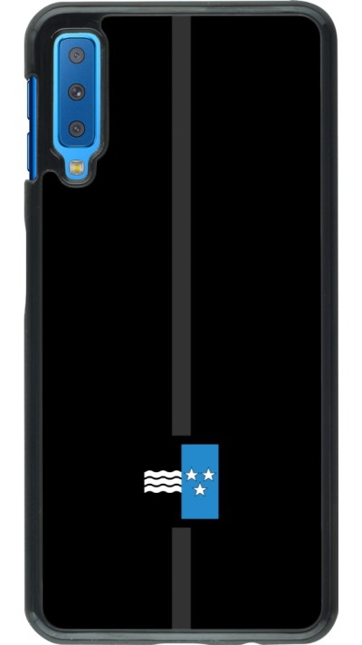 Samsung Galaxy A7 Case Hülle - Kanton AG schwarz