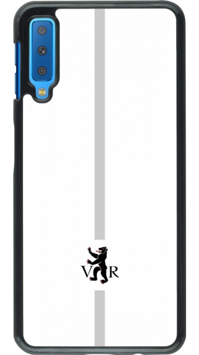 Samsung Galaxy A7 Case Hülle - Kanton AR weiss
