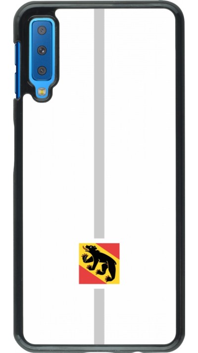 Samsung Galaxy A7 Case Hülle - Kanton BE weiss
