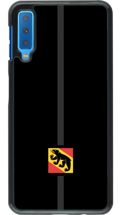 Samsung Galaxy A7 Case Hülle - Kanton BE schwarz