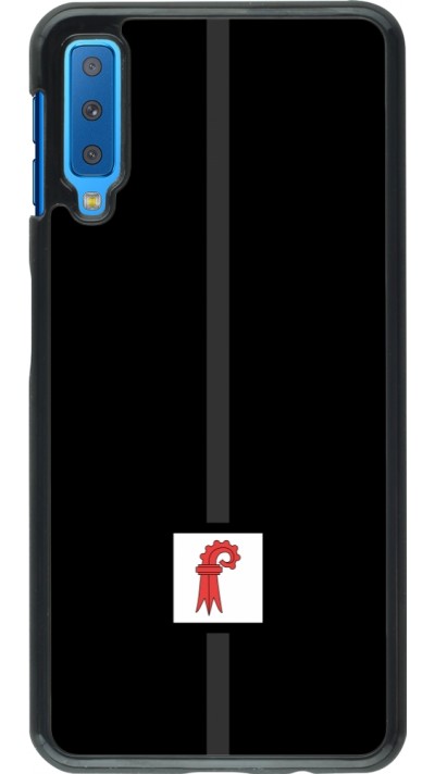 Samsung Galaxy A7 Case Hülle - Kanton BL schwarz