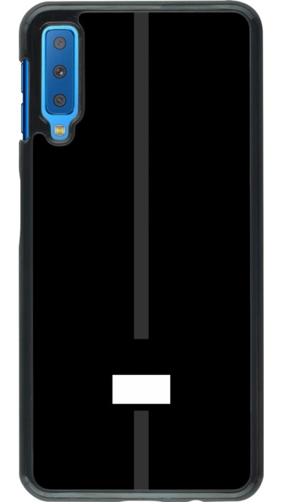 Samsung Galaxy A7 Case Hülle - Kanton FR schwarz