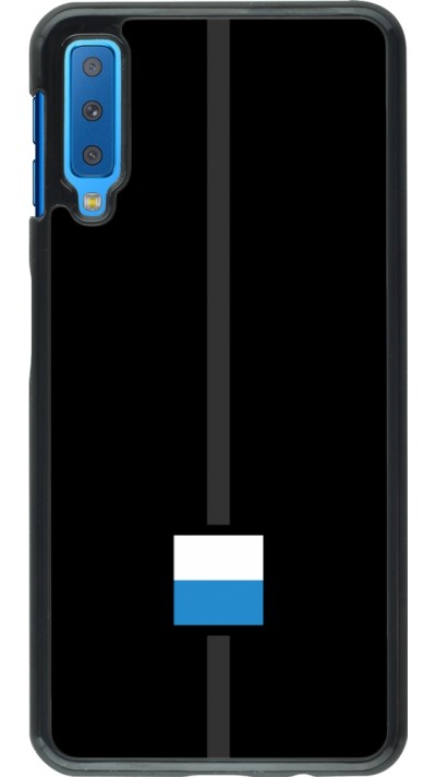 Samsung Galaxy A7 Case Hülle - Kanton LU schwarz