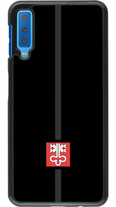 Samsung Galaxy A7 Case Hülle - Kanton NW schwarz