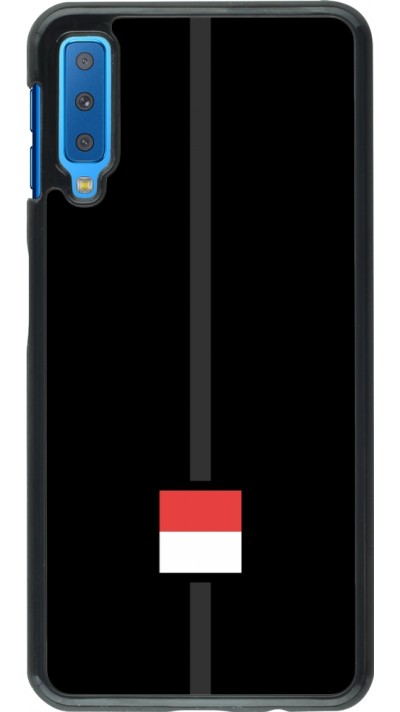 Samsung Galaxy A7 Case Hülle - Kanton SO schwarz