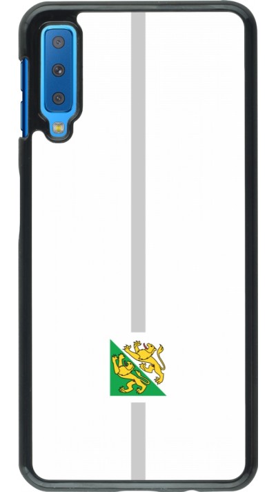 Samsung Galaxy A7 Case Hülle - Kanton TG weiss