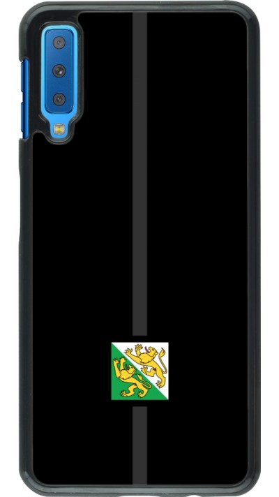 Samsung Galaxy A7 Case Hülle - Kanton TG schwarz