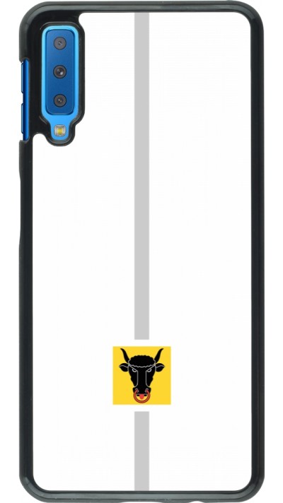 Samsung Galaxy A7 Case Hülle - Kanton UR weiss