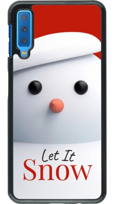 Samsung Galaxy A7 Case Hülle - Christmas 25 Xmas Snowman