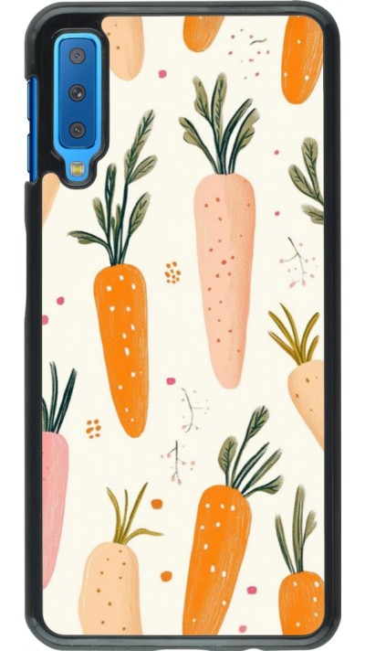 Samsung Galaxy A7 Case Hülle - Easter 2026 Illustration carrots