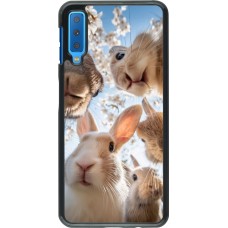 Samsung Galaxy A7 Case Hülle - Easter 2026 Rabbits