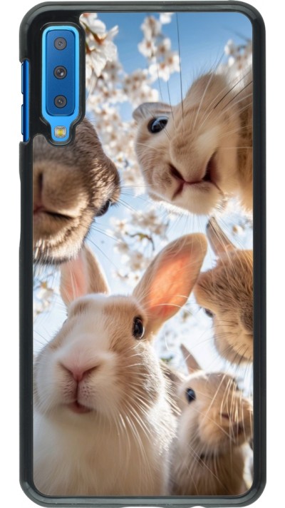 Samsung Galaxy A7 Case Hülle - Easter 2026 Rabbits
