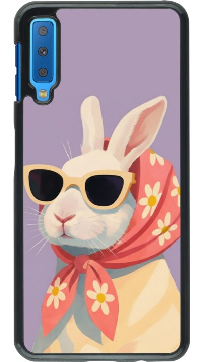 Samsung Galaxy A7 Case Hülle - Easter 2026 Rabbit with scarf