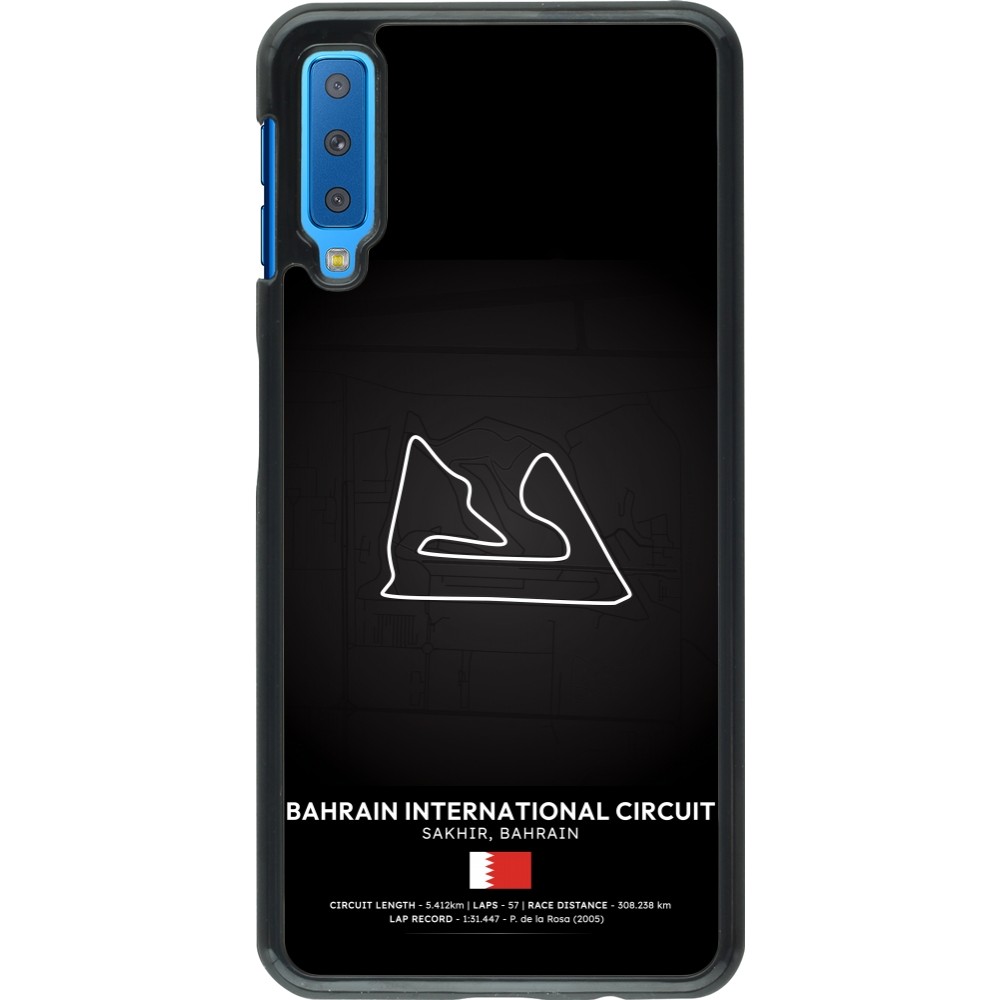 Samsung Galaxy A7 Case Hülle - F1 Track 2025 Bahrain
