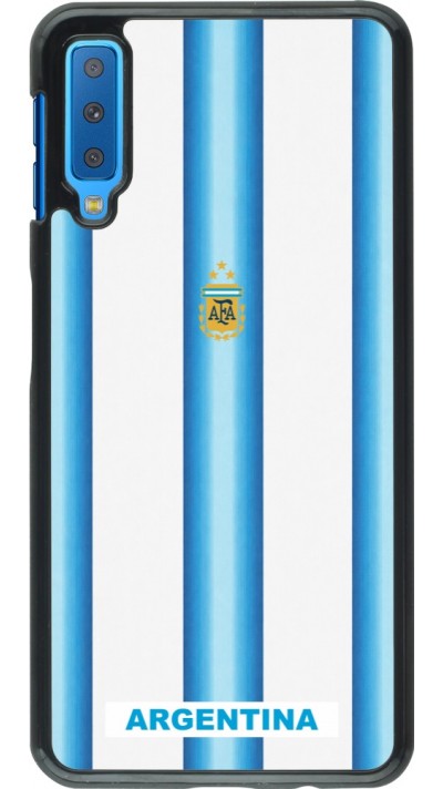 Samsung Galaxy A7 Case Hülle - Argentinien 2026 personalisierbares Fussballtrikot
