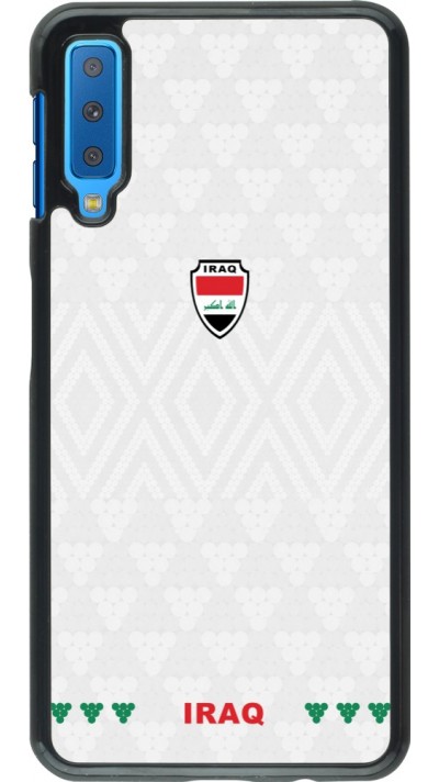 Samsung Galaxy A7 Case Hülle - Irak 2026 personalisierbares Fussballtrikot