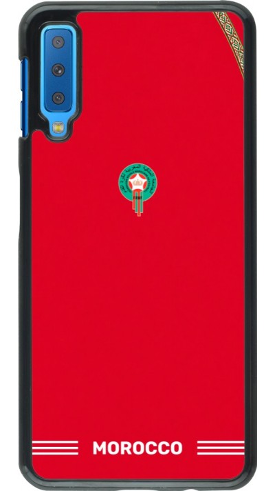 Samsung Galaxy A7 Case Hülle - Marokko 2026 personalisierbares Fussballtrikot