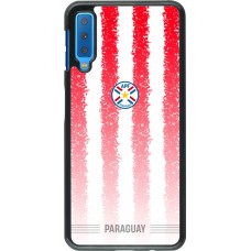 Samsung Galaxy A7 Case Hülle - Paraguay 2026 personalisierbares Fussballtrikot