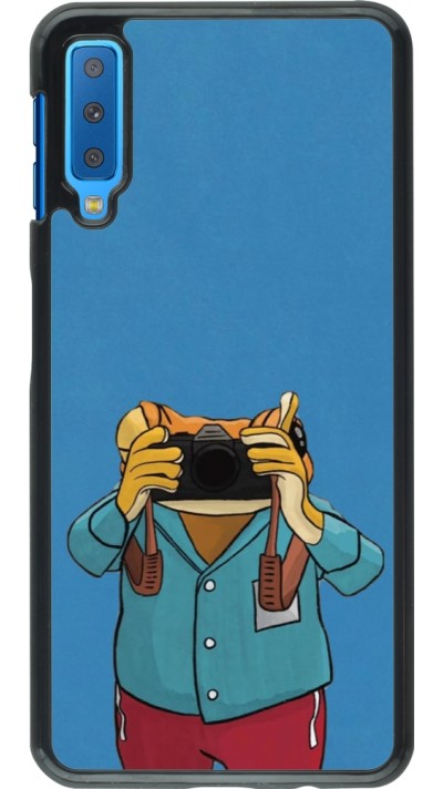 Coque Samsung Galaxy A7 - Frog with camera DTMF