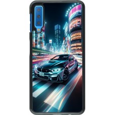 Samsung Galaxy A7 Case Hülle - BMW M4 Tokio Nacht