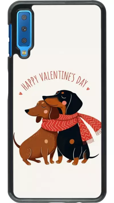 Samsung Galaxy A7 Case Hülle - Saint Valentines Day 26 Happy Valentine
