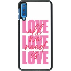 Samsung Galaxy A7 Case Hülle - Saint Valentines Day 26 Love all we need is