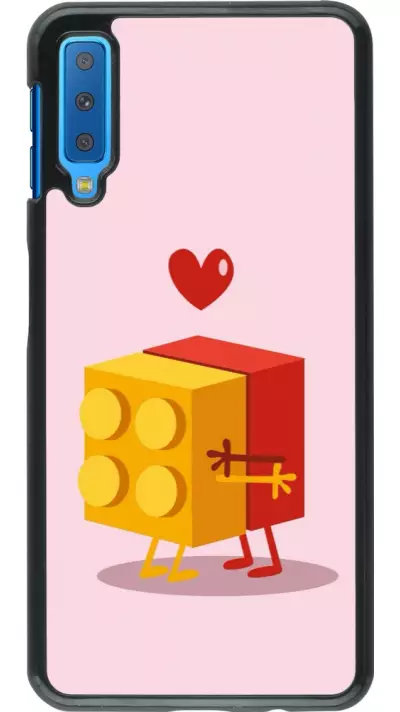 Samsung Galaxy A7 Case Hülle - Saint Valentines Day 26 Puzzle