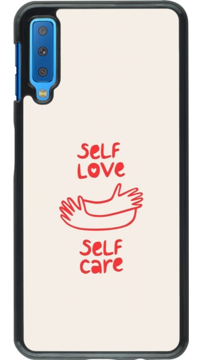 Samsung Galaxy A7 Case Hülle - Saint Valentines Day 26 Self love self care