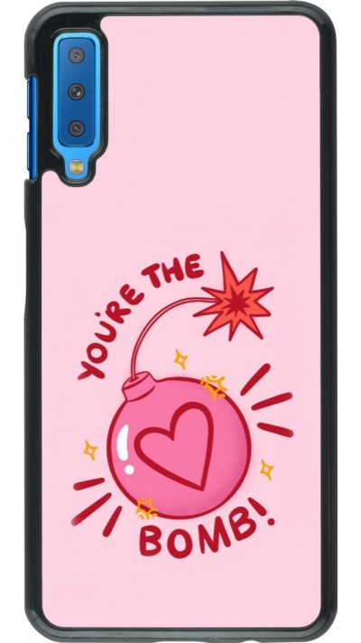 Samsung Galaxy A7 Case Hülle - Saint Valentines Day 26 You are the bomb