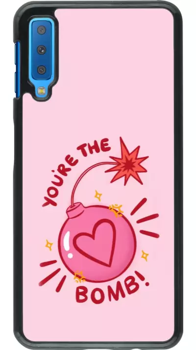 Samsung Galaxy A7 Case Hülle - Saint Valentines Day 26 You are the bomb
