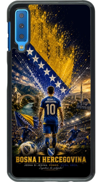 Samsung Galaxy A7 Case Hülle - Fussball Bosnien und Herzegowina splash 2026