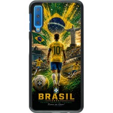 Samsung Galaxy A7 Case Hülle - Fussball Brasilien splash 2026