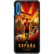 Samsung Galaxy A7 Case Hülle - Fussball Espanien splash 2026