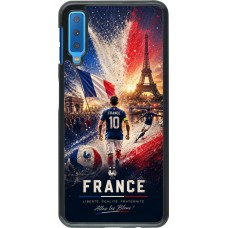 Samsung Galaxy A7 Case Hülle - Fussball Frankreich splash 2026