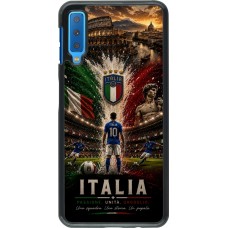 Samsung Galaxy A7 Case Hülle - Fussball Italien splash 2026