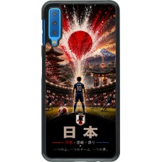 Samsung Galaxy A7 Case Hülle - Fussball Japan splash 2026